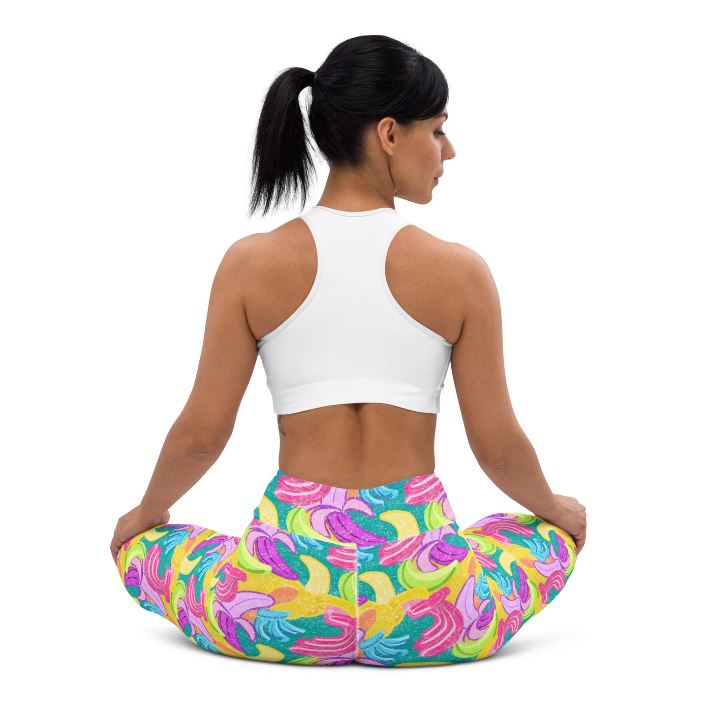 Marshmallow Soft Stretch High-Rise Yoga Leggings | Banana Salad