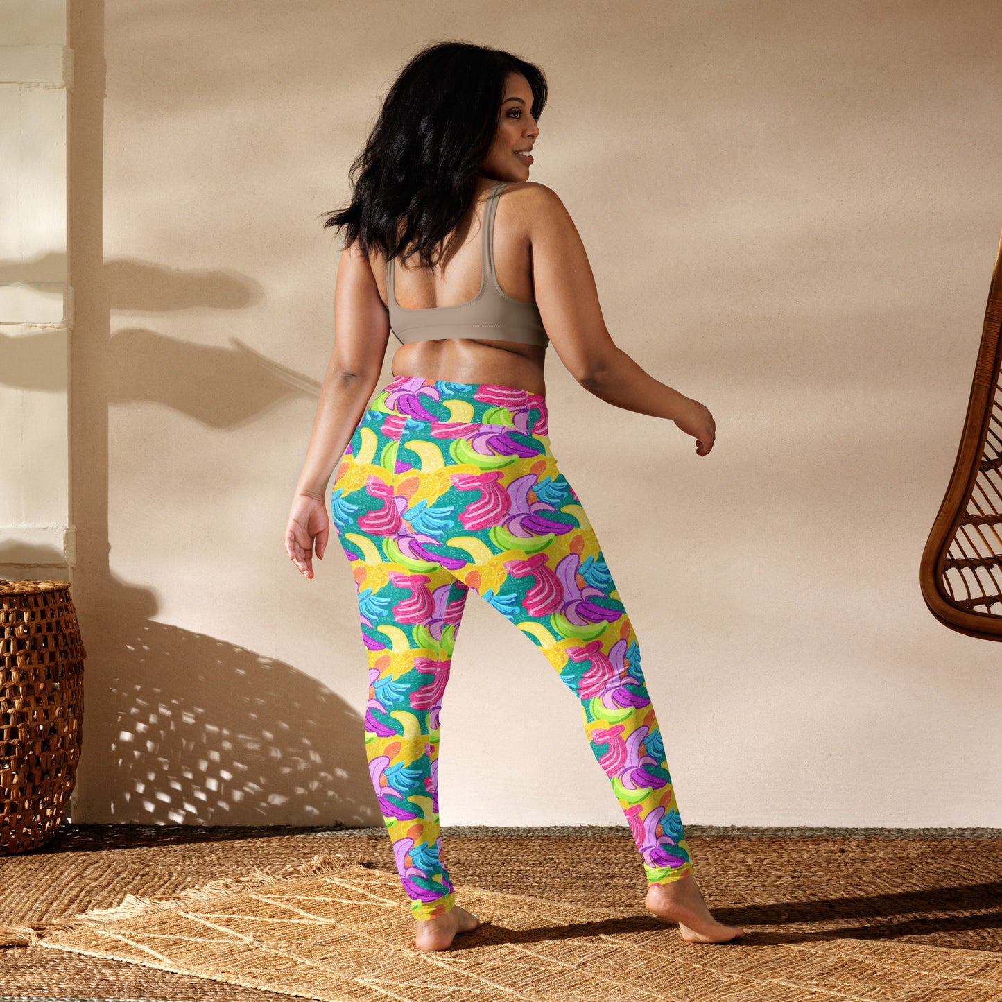 Marshmallow Soft Stretch High-Rise Yoga Leggings | Banana Salad