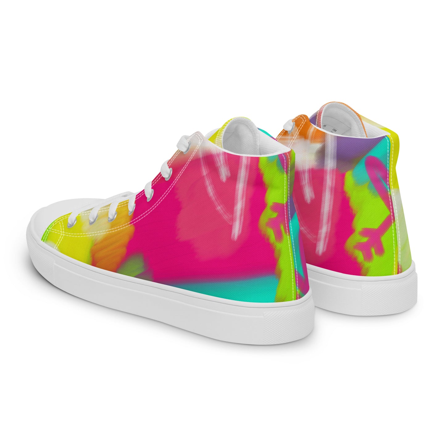 High Top Canvas Shoes - Lovestruck