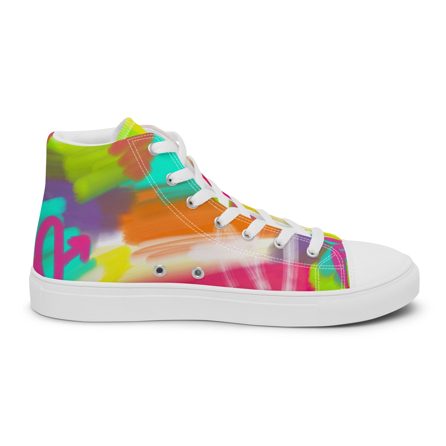 High Top Canvas Shoes - Lovestruck