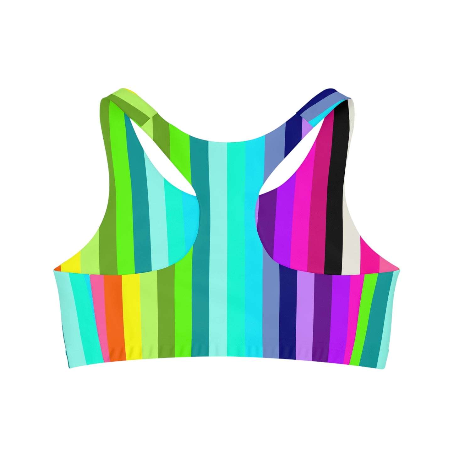 Light and Stretchy Seamless Sports Bra | Color Test