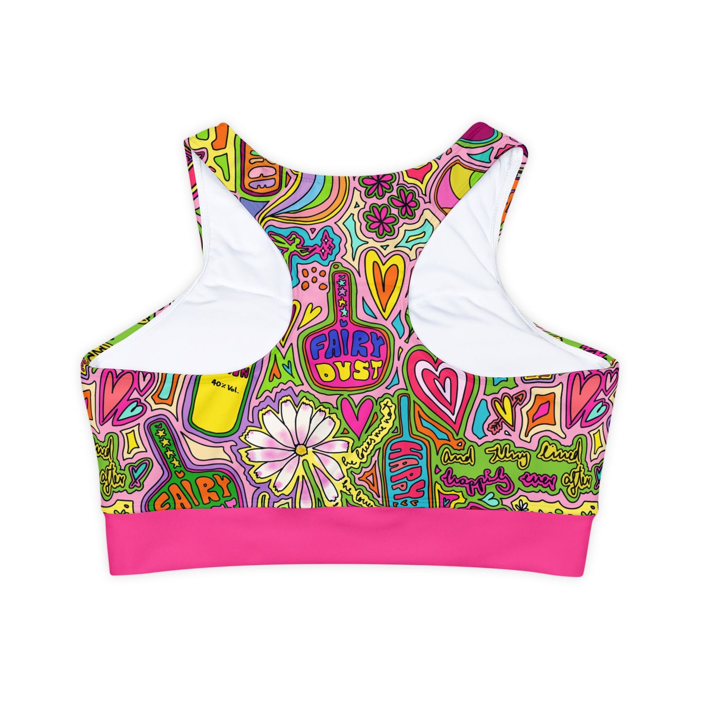 High-Neck Sports Bra | Fairytale