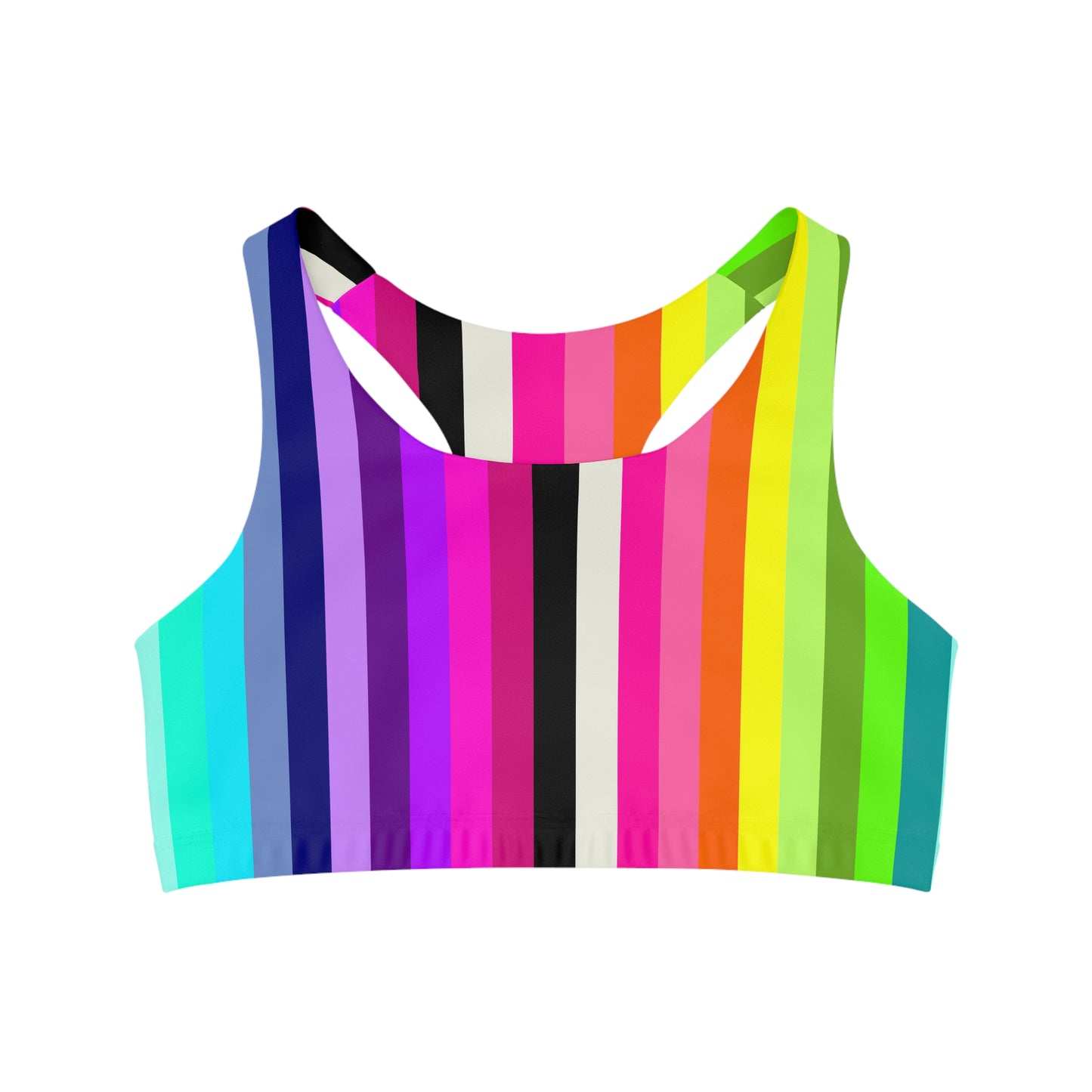 Light and Stretchy Seamless Sports Bra | Color Test