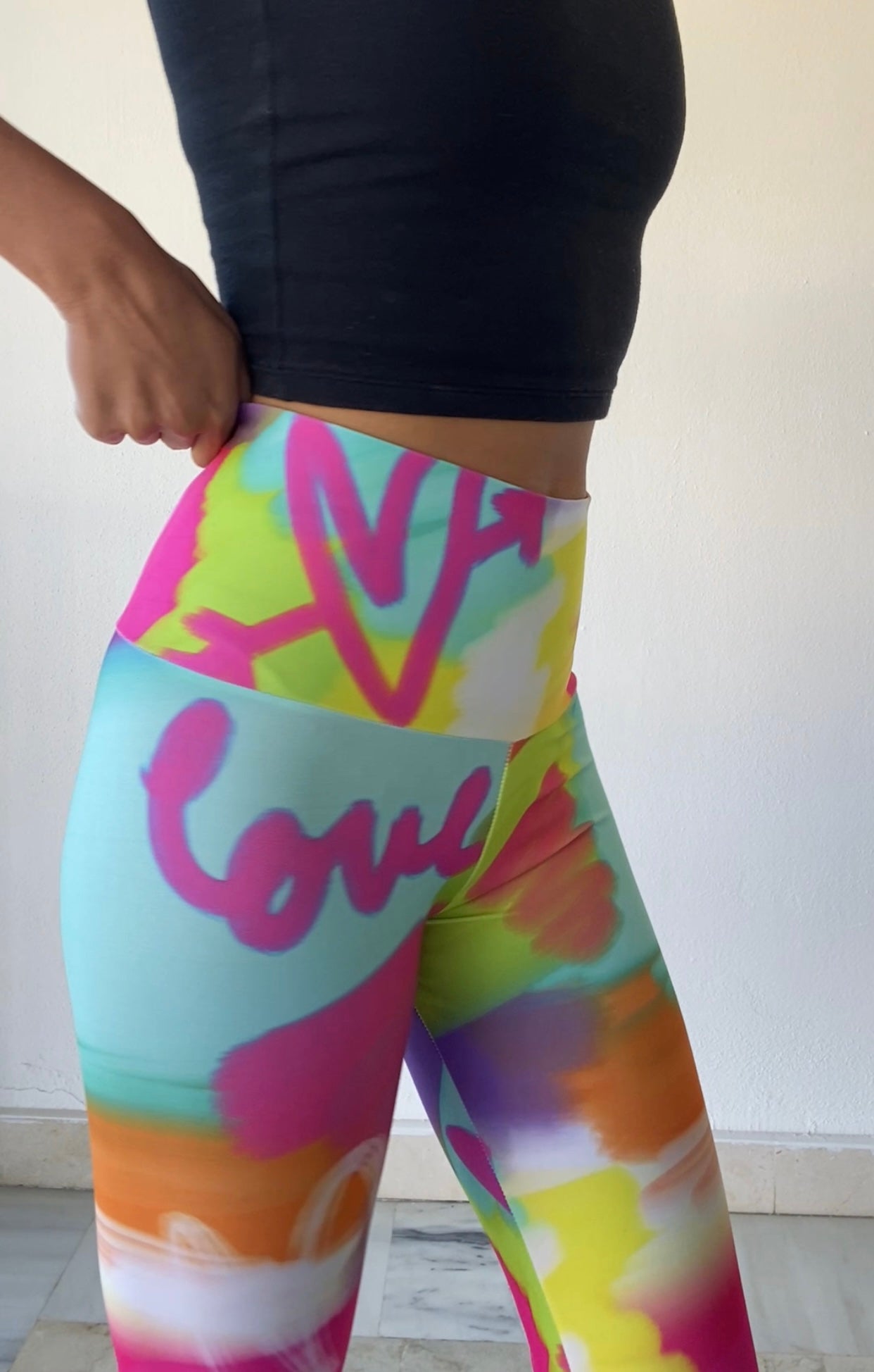 Sculpting High-Waist Compression Yoga Leggings | Lovestruck