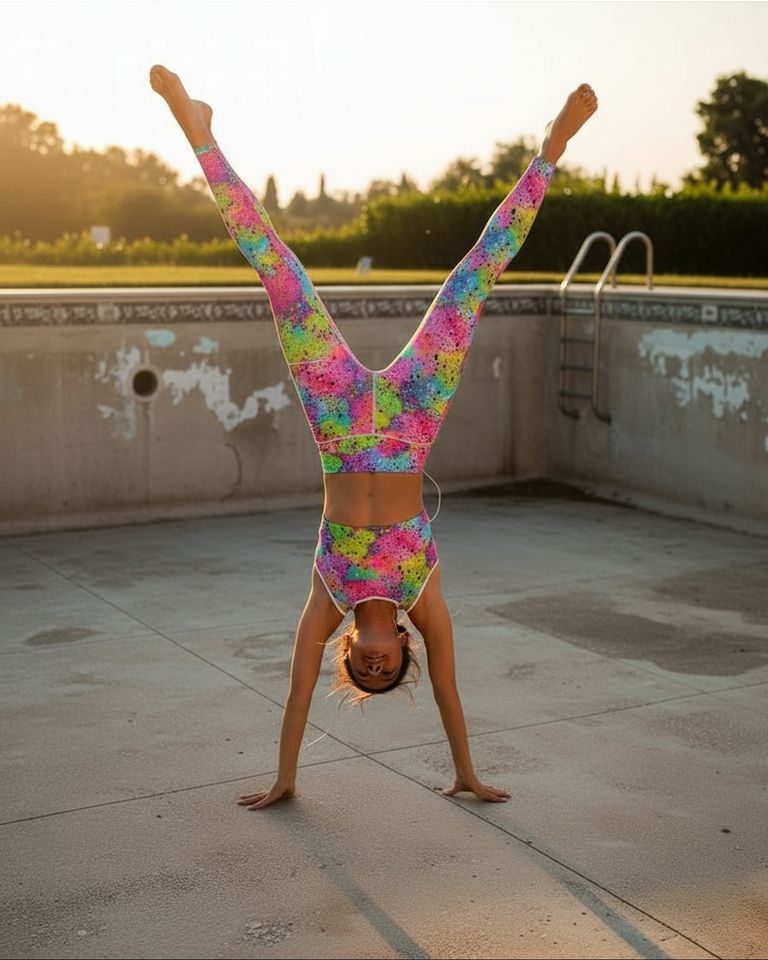 Classic Sports Bra | Rainbow Galactic