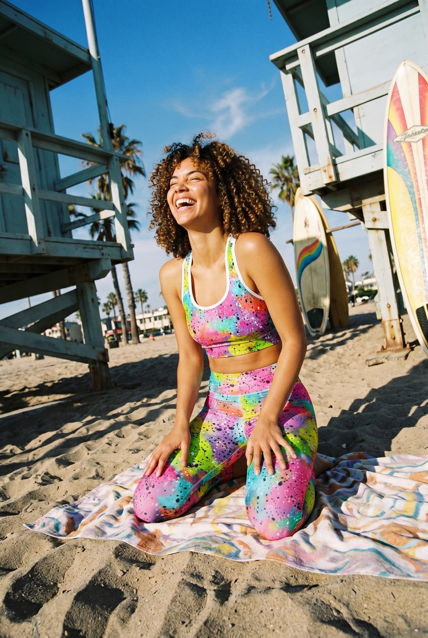 Classic Sports Bra | Rainbow Galactic