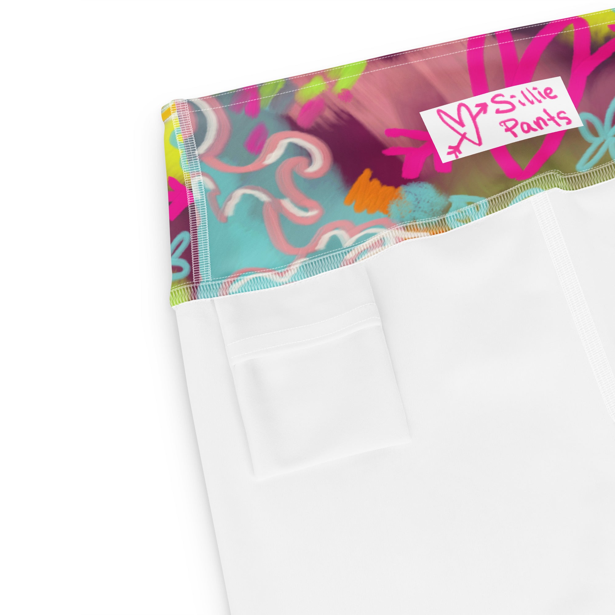 Marshmallow Soft Stretch High-Rise Yoga Leggings | Under the Sea