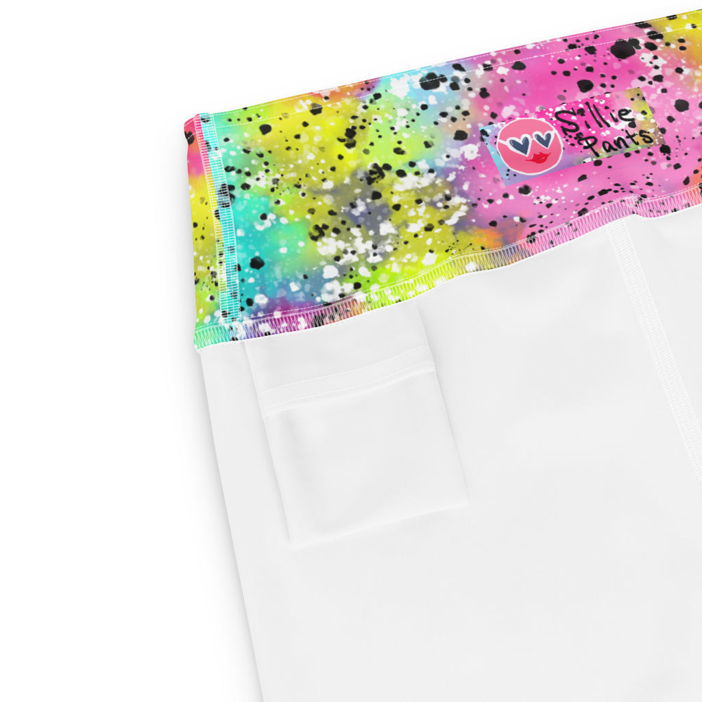 Rainbow Galactic Soft Stretch Yoga Leggings