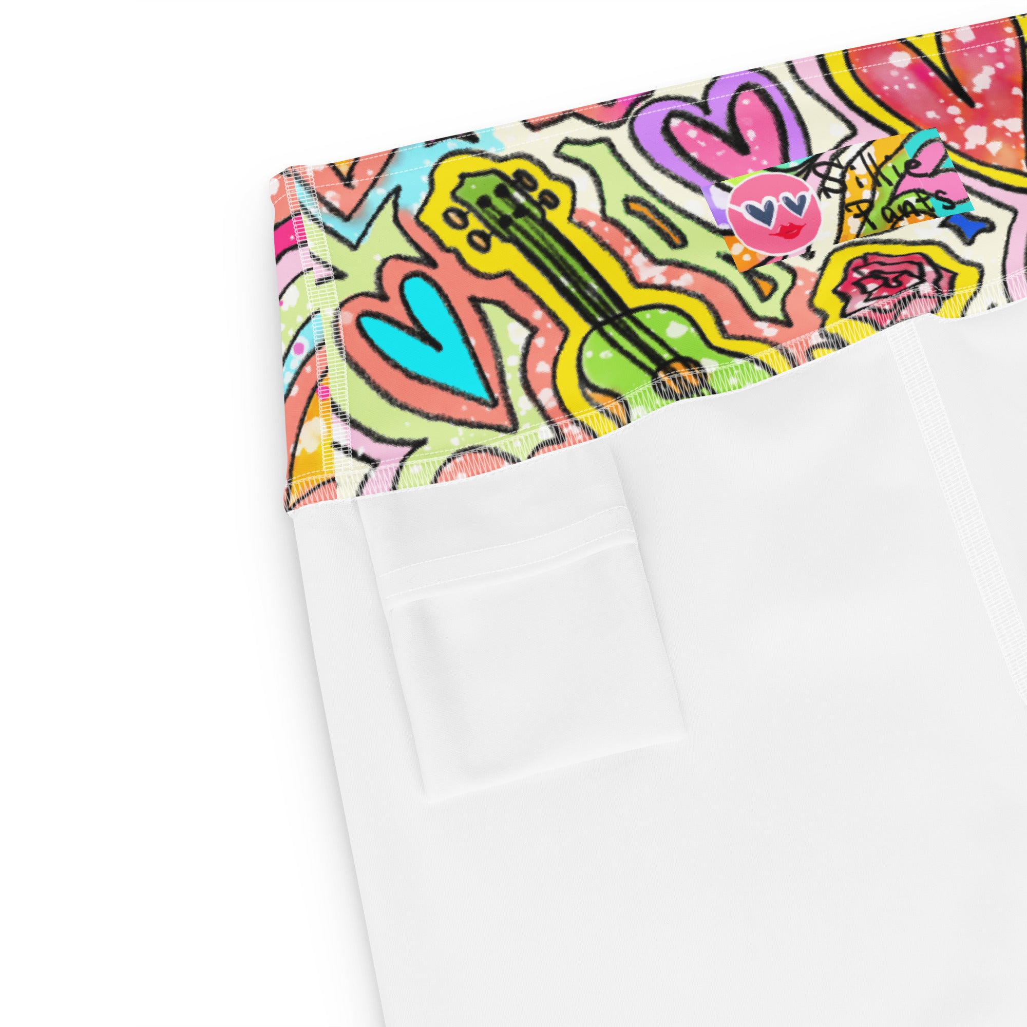 Unicorns, Flowers & Rainbows Soft Stretch Yoga Leggings