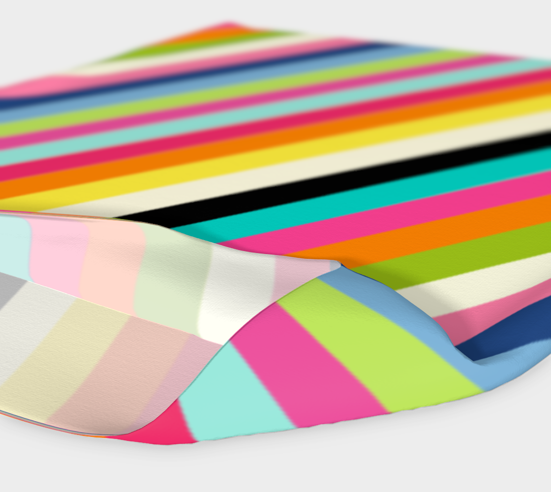 colorful stripes headband flat