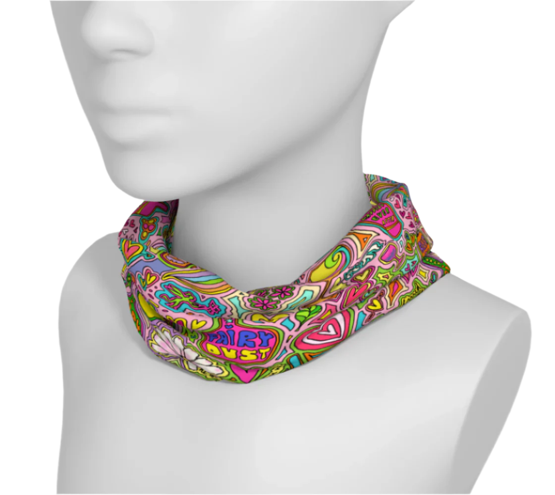 wide headband colorful print fairytale 2
